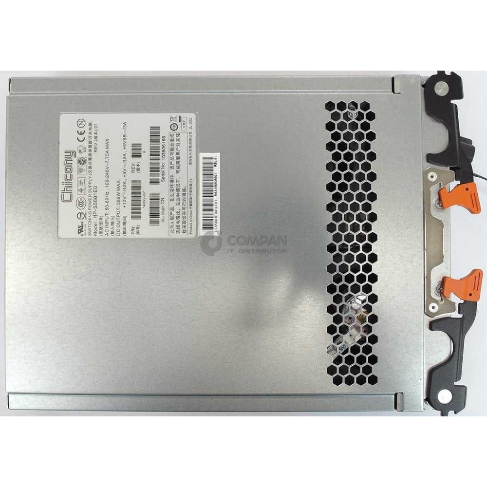 45830-00 NETAPP 585W POWER SUPPLY FOR NETAPP 3650 SERIES